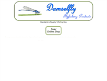 Tablet Screenshot of damselfly.nl